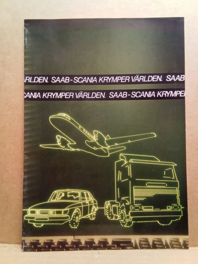 Tradera SAAB-Scania broschyr - Transportteknologi> Företagsrelaterat