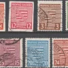 Tradera Sachsen Mi 67, 69-71 X, 73-84 X stämplade^ Europa