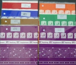 Tradera Safe dual supplementblad Finland 1983-1989!!^ Tillbehör