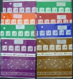 Tradera Safe dual supplementblad Norge 1982-1989!!^ Tillbehör