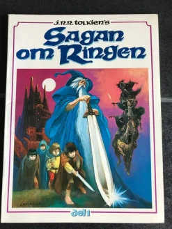 Tradera SAGAN OM RINGEN - DEL 1 - TECKNAD BOK / TIDNING FRÅN 1979 - MYCKET FINT SKICK> Serier Övriga Världen