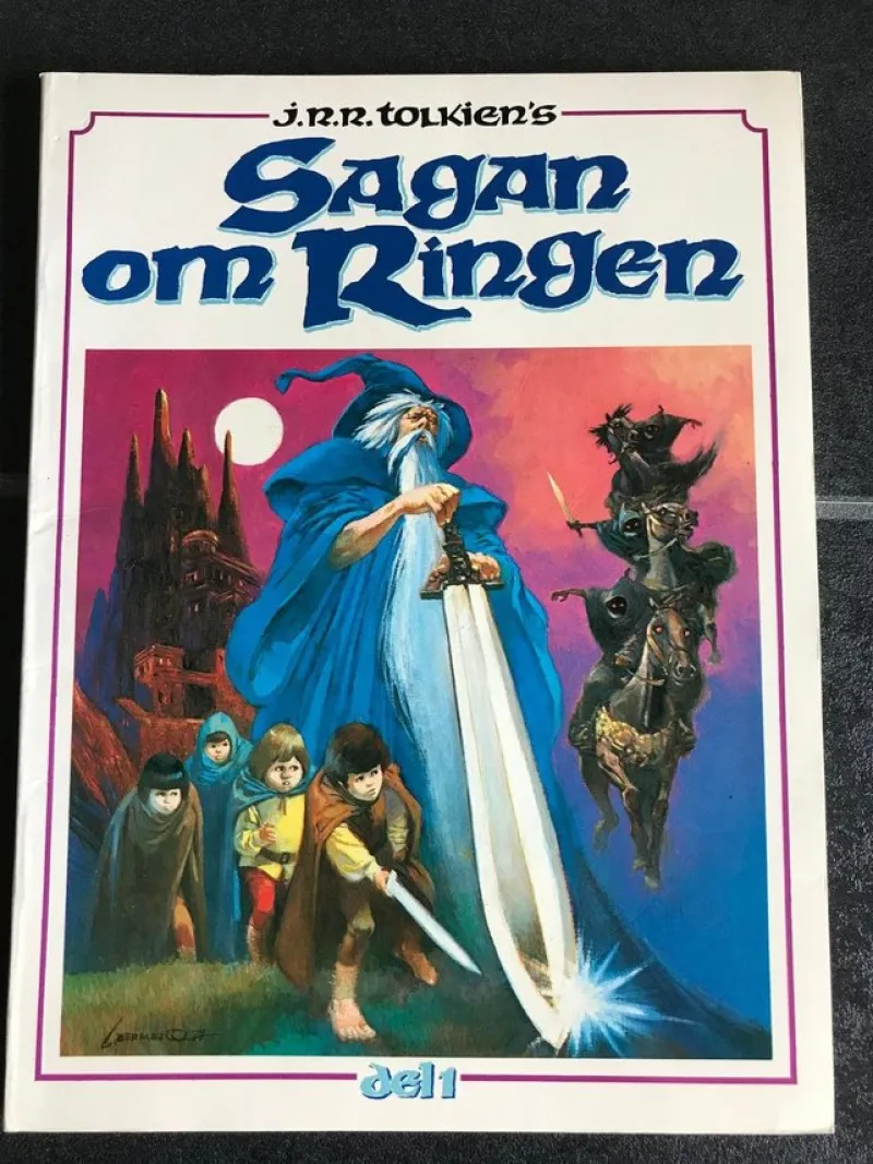 Tradera SAGAN OM RINGEN - DEL 1 - TECKNAD BOK / TIDNING FRÅN 1979 - MYCKET FINT SKICK> Serier Övriga Världen