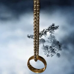 Tradera Sagan om ringen/Lord of the rings- ring på kraftig kedja! Helt ny!^ Filmmemorabilia