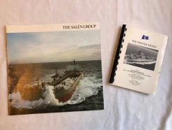 Tradera Salénrederierna M/S Winter moon^ Båt- & Fartygsmemorabilia