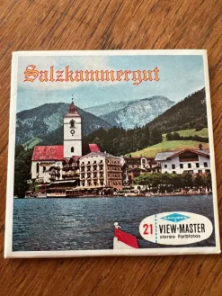 Tradera Salzkammergut, View-Master stereobilder^ Miniatyroptica