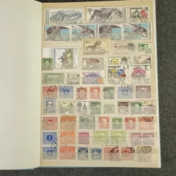 Tradera Samling frimärken, utländska mix ostämplat/stämplat^ Flera Länder