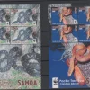 Tradera Samoa 2015 Ormar 4x4v i block WWF^ Oceanien