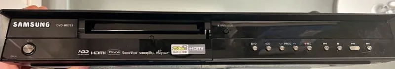 Tradera Samsung DVD-HR755 HDD & DVD Recorder med HDMI^ Dvd-, Video- & Blurayspelare