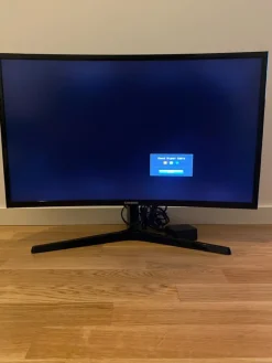 Tradera Samsung LED C27F396FHU> Bildskärmar