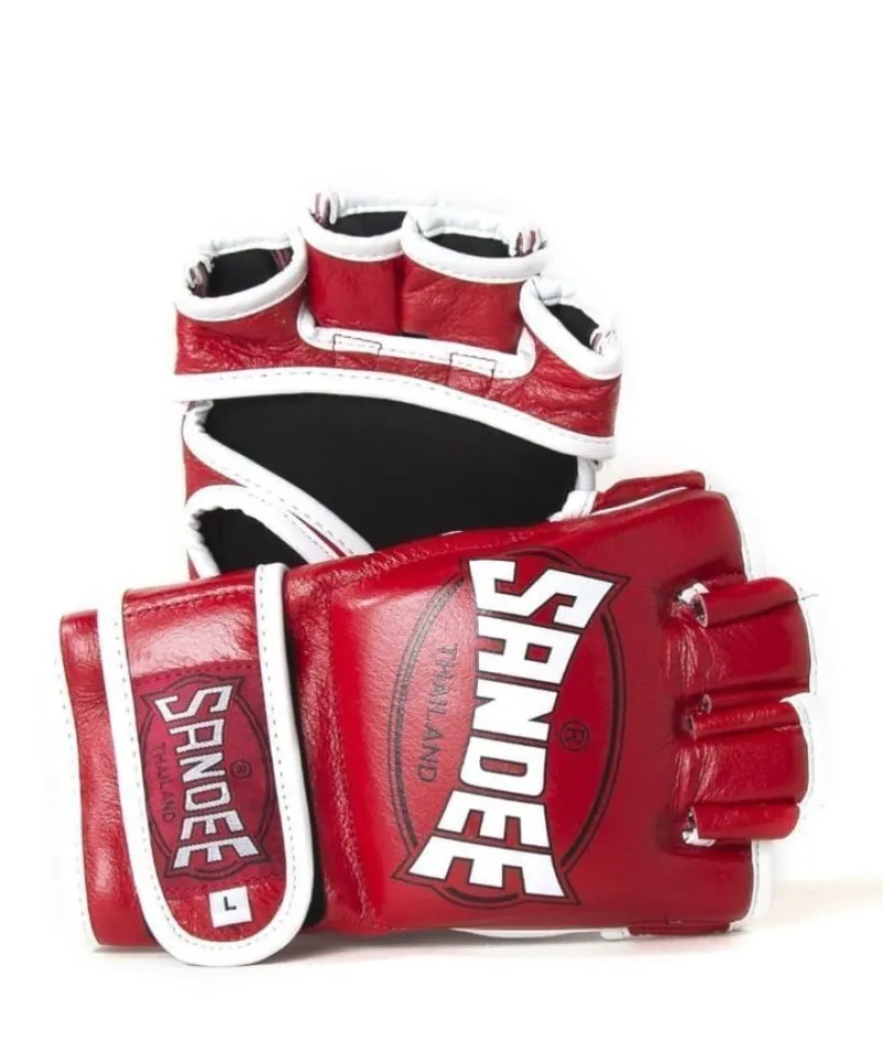 Tradera Boxning<Sandee Röd MMA Handskar Strl. L
