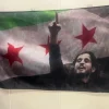 Tradera Sarout Bild med Fria Grön Syrien flagga , Free Syria Flag 150cm , 90cm^ Flaggor