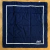 Tradera SAS / Scandinavian Airlines | Mörkblå uniformssjal | 75x75 cm | Flygnostalgi!^ Flyg