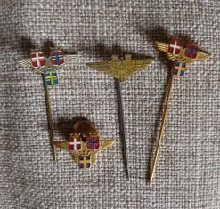 Tradera SAS Nålmärken^ Flyg