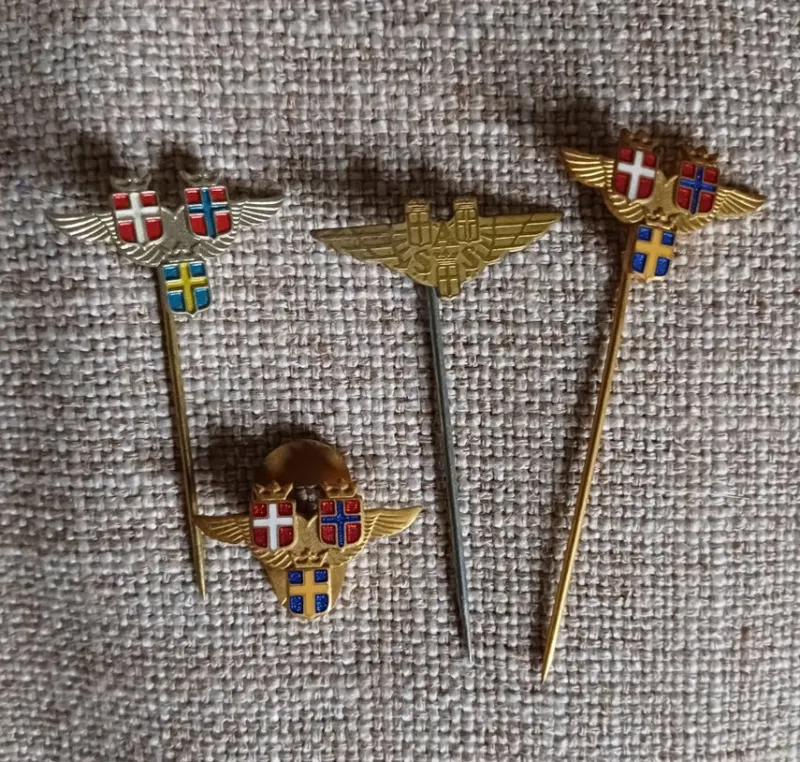 Tradera SAS Nålmärken^ Flyg