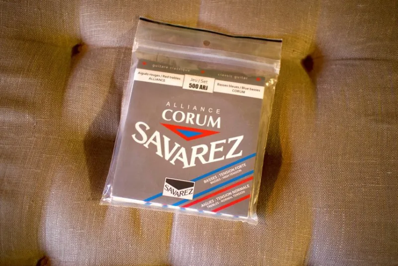 Tradera Savarez Alliance Corum 500ARJ, strängar till klassisk gitarr^ Musikinstrument