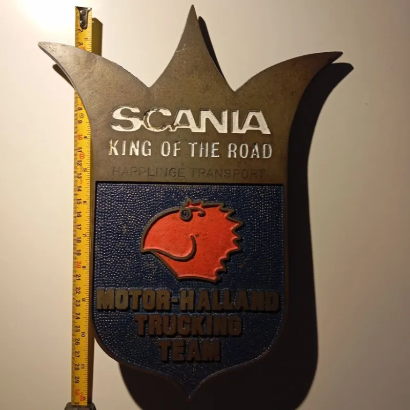 Tradera Scania King of the Road Skylt^ Lastbilar & Bussar