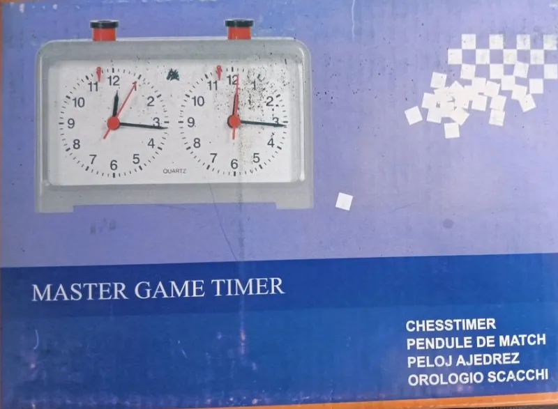 Tradera Schackklocka Master Game Timer - Grå^ Klockor Till Hemmet