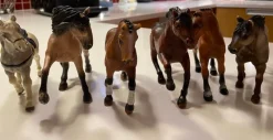 Tradera Schleich hästar - samling> Figurer & Leksaksvärldar