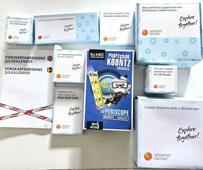 Tradera Scientist Factory Aktivitetsset> Experimentlådor & Vetenskap