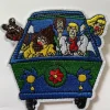 Tradera SCOOBY DOO BIL på TYGMÄRKE> Tygmärken & Pins