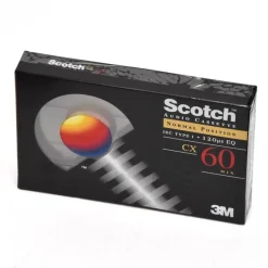 Tradera Scotch 60 min kassettband kassett OANVÄNT NYTT INPLASTAT^ Stereo & Hifi