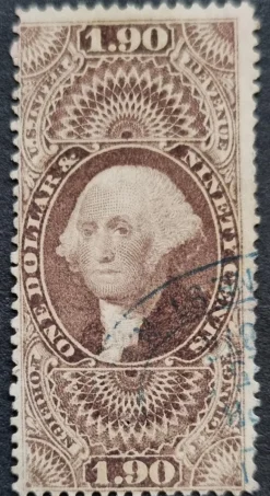 Tradera Scott R80 Washington $1.90 Foreign Exchange. Pinhole. Se besk.för förkort^ Nordamerika