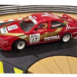 Tradera SCX Peugeot 406 rallybil Scalextric> Leksaksfordon
