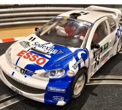 Tradera SCX Peugeot 206 WRC Rallybil Scalextric> Leksaksfordon