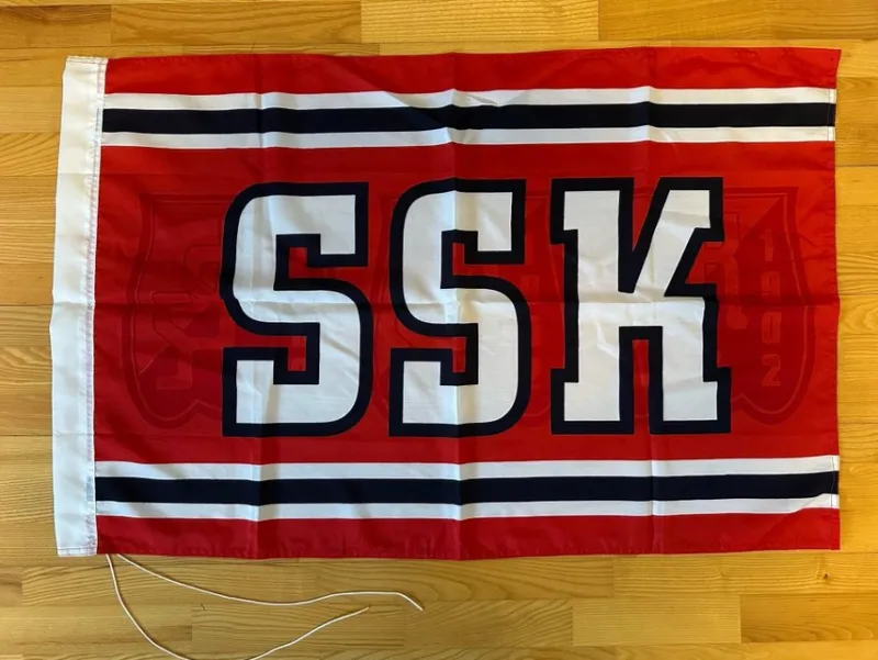 Tradera Södertälje sportklubb flagga^ Flaggor