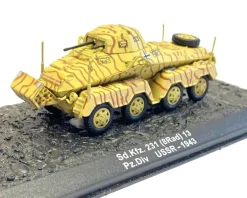 Tradera Sd.Kfz. 231 (8-rad)- 13th Pz. Div^ Militära Leksaker