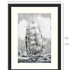 Tradera Segelfartyg konsttavla Limited Edition 1 av 10 gjorda^ Övrig Konst