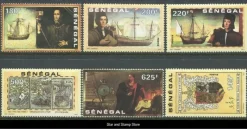 Tradera Senegal | Mi 1140-1145 | Postfriskt | Kv 210:-^ Afrika