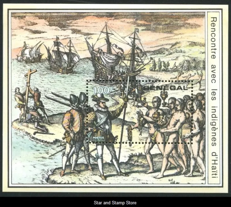 Tradera Senegal | Mi Block 65 | Postfriskt^ Afrika