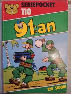 Tradera Seriepocket 110: 91:an> Svenska Serier