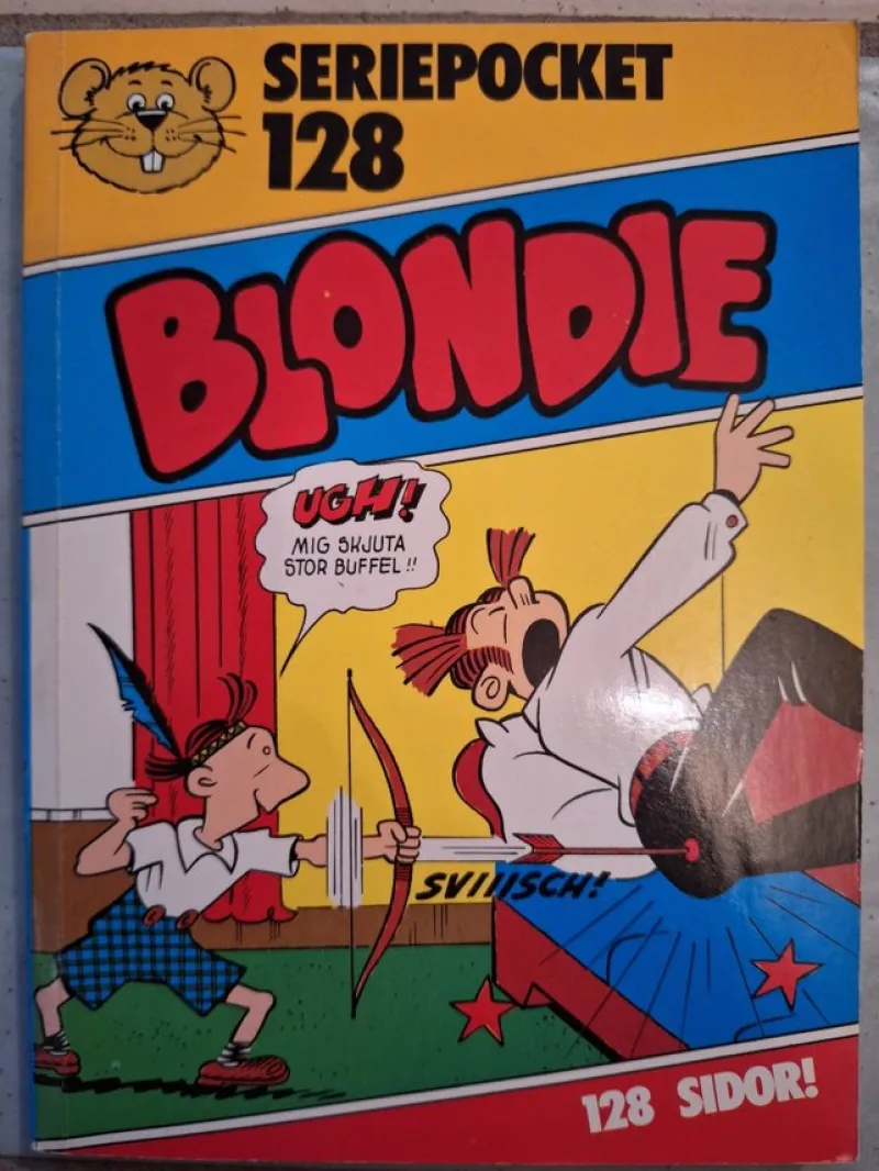 Tradera Seriepocket 128: Blondie> Svenska Serier