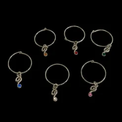 Tradera Servettringar 6st Design Servett Ring Dekoration Dukning> Övrig Antik & Design