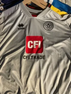 Tradera Fotboll<Sheffield United Bortamatchtröja 2023-2024