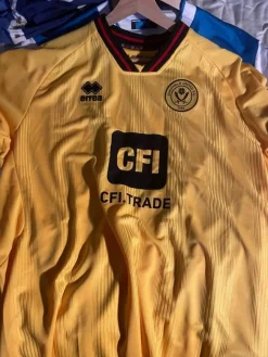 Tradera Sheffield United Bortamatchtröja 2023/24 - Storlek 3XL^ Fotboll