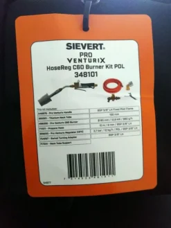 Tradera Sievert Pro Venturix C60 Brännare Kit> Svetsning & Lödning