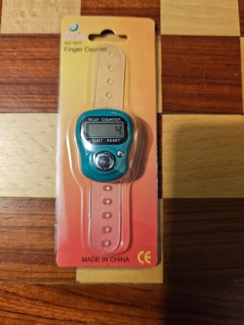 Tradera Övrigt<Siffrig display fingerräknare, återställningsbar handhållen digital klick
