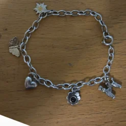 Tradera Armband<Silver 925 armband med stämplar