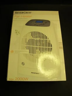 Tradera Silvercrest Fläktvärmare med fjärrkontroll> Värme