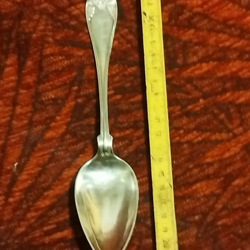 Tradera Silversked med stämpel g.wallin 1855> Silver