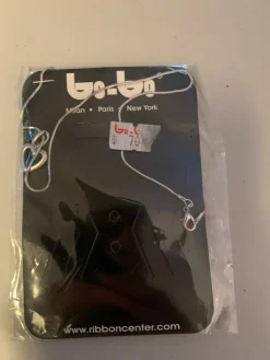 Tradera Halsband<Silvrigt halsband med hjärta - bo-bo - NYTT