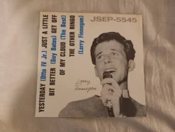 Tradera Singel EP - Larry Finnegan - Yesterday (omslag)^ Skivomslag