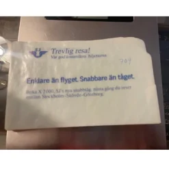 Tradera Järn- & Spårvägsmemorabilia<SJ biljettfickor