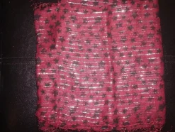 Tradera SJAL/SCARF (Vinröd/svart mm)> Sjalar & Halsdukar