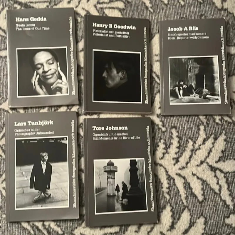 Tradera Skandinaviska fotografer klassiska och nutida: 5 böcker> Fotolitteratur