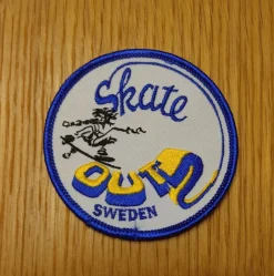Tradera Skate Out - Patch - Tygmärke - Vintage - Skateboard - Snowboard> Tygmärken & Pins