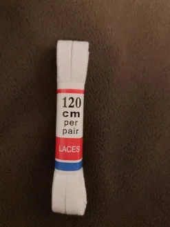 Tradera Konståkning<Skating Laces Konståkning VITA längd 120 cm